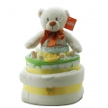 Nappy Cake Cream Bear